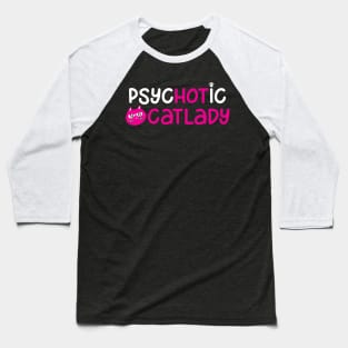 Hot Catlady Baseball T-Shirt